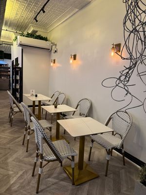   at Botbar Vegan Cafe in Brooklyn