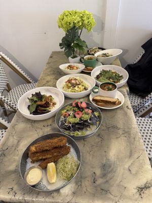   at Botbar Vegan Cafe in Brooklyn