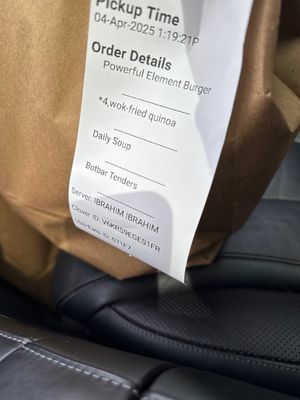   at Botbar Vegan Cafe in Brooklyn