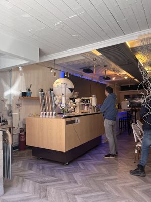   at Botbar Vegan Cafe in Brooklyn