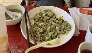 Vegetable rice  at Clean Water Vegetarian - 净水素食 in Shanghai