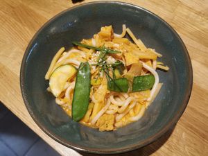 kimchi udon vegan at Veggico in Vienna