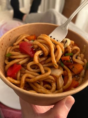Veg noodles  at Boba Tigers in Rochester