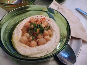 Hummus at Beirutina in Sevilla
