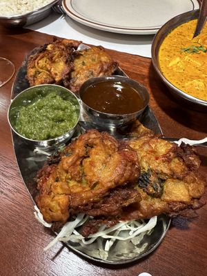 Vegetable pakora   at Red Fort Cuisine of India in La Verkin