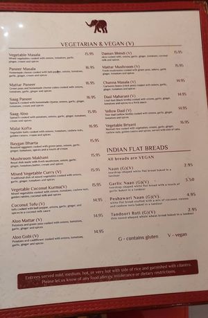   at Red Fort Cuisine of India in La Verkin