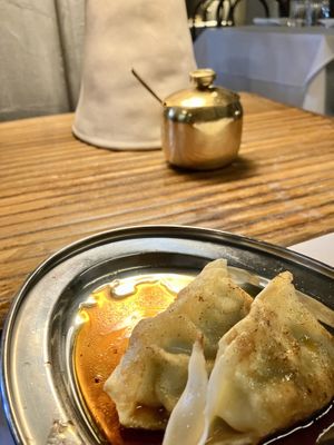 Vegan poststickers  at Lady Chu in Potts Point