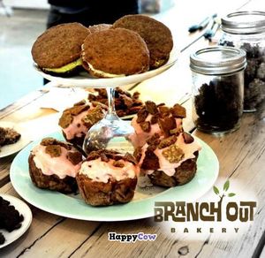cupcakes and cookies. at Branch Out Bakery in Ottawa