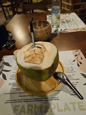 New amaizing restaurant!
The vibe is great, chill and quiet and very clean. 
The owner was a lovely person.
We really enjoyed the food,take the stuffed portabello,it was very tasty at Cooper's Farm2Plate in Ao Nang