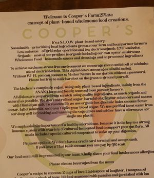  at Cooper's Farm2Plate in Ao Nang