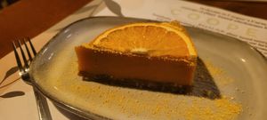 Goji berry and orange pie! at Cooper's Farm2Plate in Ao Nang