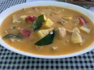 Pineapple & Apple Curry Sauce  at Reach - Maybe closed in Phuket