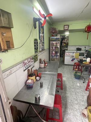 Seating inside   at Hòa Hảo in Ho Chi Minh City