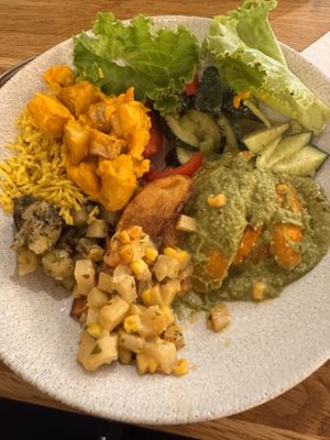 Beautyfull and tasty  at Vegan Brunch in Riga
