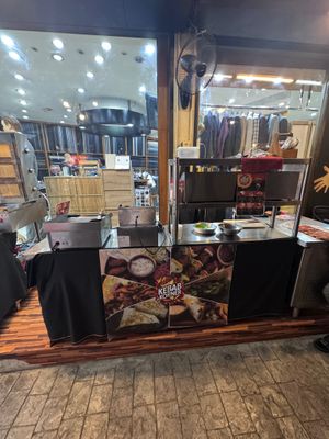 Stall at Kebab Korner in Bangkok