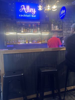Bar for drinks   at Kebab Korner in Bangkok