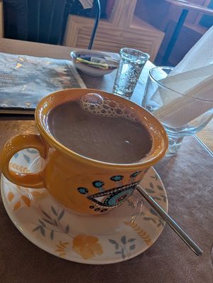 Not exactly a latte, but not bad either at Cafetería Terminal 24hs in Tacuarembo