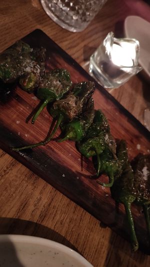 Pimientos at El Celler in Blackrock