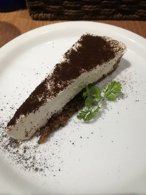 Lemon Soy Milk Tiramisu at Ko-So Cafe in Tokyo