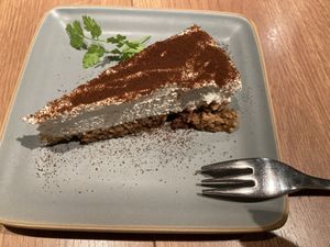 Soy lemon tart  at Ko-So Cafe in Tokyo