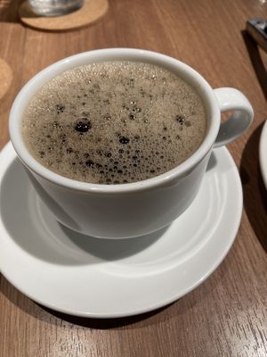 Brown rice tea  at Ko-So Cafe in Tokyo