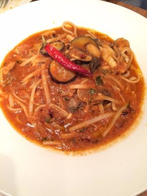 Pasta at Ko-So Cafe in Tokyo