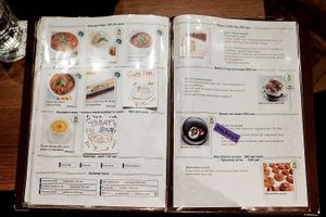 Menu page 3 at Ko-So Cafe in Tokyo