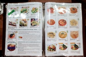 Menu page 2 at Ko-So Cafe in Tokyo