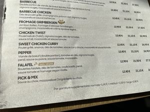 Menu   at Pizza Hut - Boulevard André Delvaux in Mons