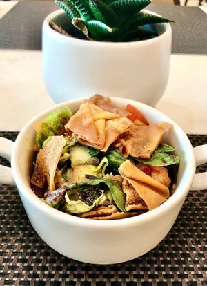 Fattoush at Monarch Coffee Shop in Dubai