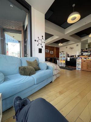 Inside  at Epoch Chemistry Coffee House in Moncton