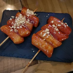 Tteokkochi at Danbam Korean Bar  -단밤 in Sevilla
