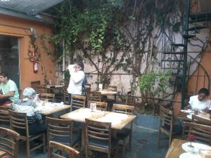 inside at Raízes Zen Perdizes in Sao Paulo