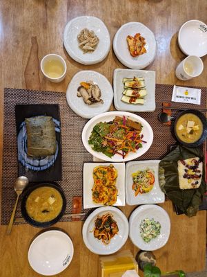 Dishes at Nokyaewon - 녹야원 in Boseong