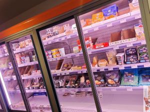 Plant-based cheese and deli meats at Le Cri de la Carotte in Toulouse