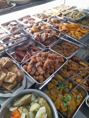 Com chay selection at Thiên Phúc in Ho Chi Minh City