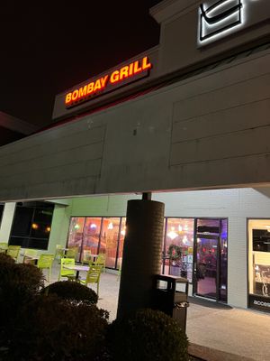 front entrance at Bombay Grill in Louisville