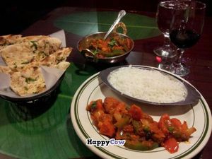 Veg Jalfrezi at Bombay Grill in Louisville