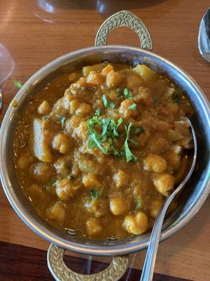Chana Aloo at Bombay Grill in Louisville