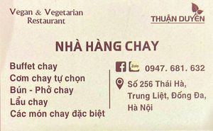  at Thuận Duyên Buffet Chay in Hanoi