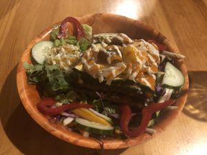 Lasagna With Side of marinated cabbage 
  at All The Way Live in Philadelphia