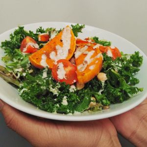 Roasted Pumpkin Salad at Sidney Street Cafe in Manchester