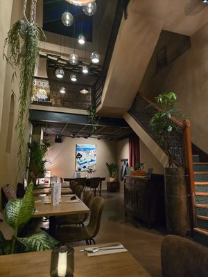 Interior at Kosmopoliet in Bruges