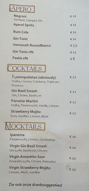   at Kosmopoliet in Bruges