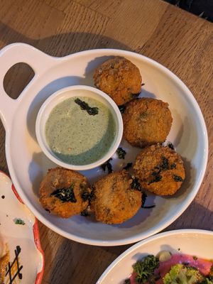 Croquettes at Kosmopoliet in Bruges