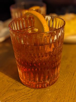 Negroni at Kosmopoliet in Bruges