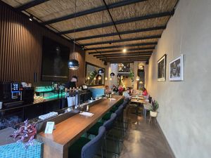 Interior at Kosmopoliet in Bruges