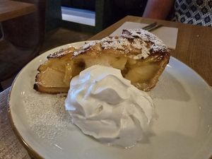 Apple pie at Kosmopoliet in Bruges