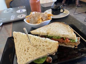 TLT with poutine  at Brooklyn Street Local in Detroit