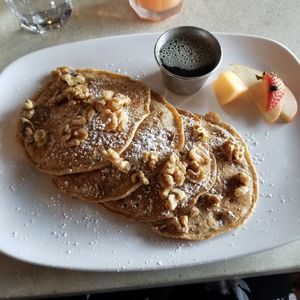 Banana Walnut Pancakes at Brooklyn Street Local in Detroit